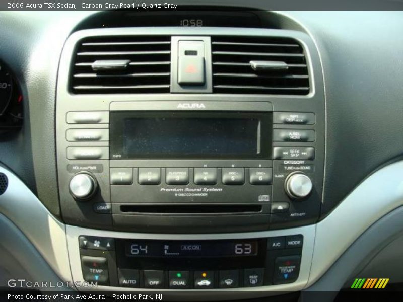 Carbon Gray Pearl / Quartz Gray 2006 Acura TSX Sedan