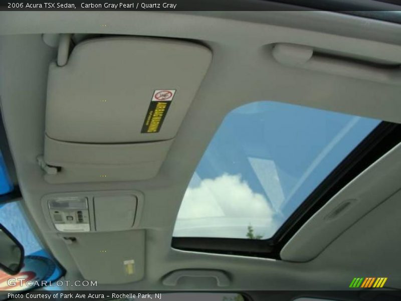 Carbon Gray Pearl / Quartz Gray 2006 Acura TSX Sedan