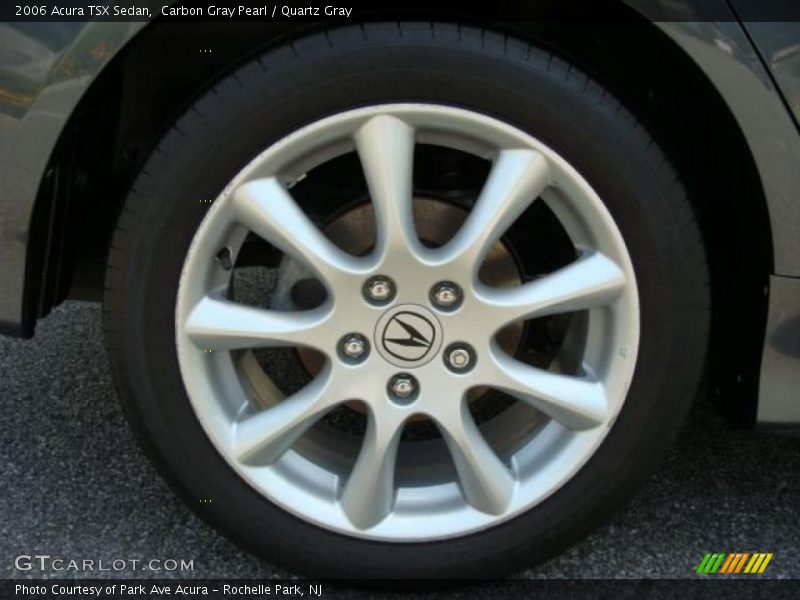 Carbon Gray Pearl / Quartz Gray 2006 Acura TSX Sedan
