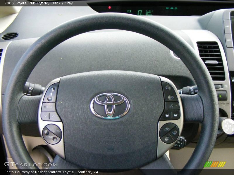 Black / Gray 2006 Toyota Prius Hybrid