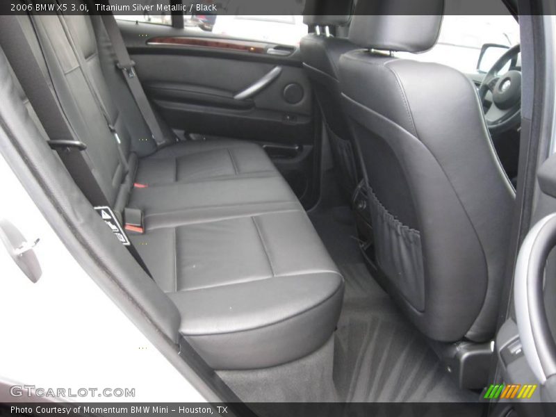 Titanium Silver Metallic / Black 2006 BMW X5 3.0i