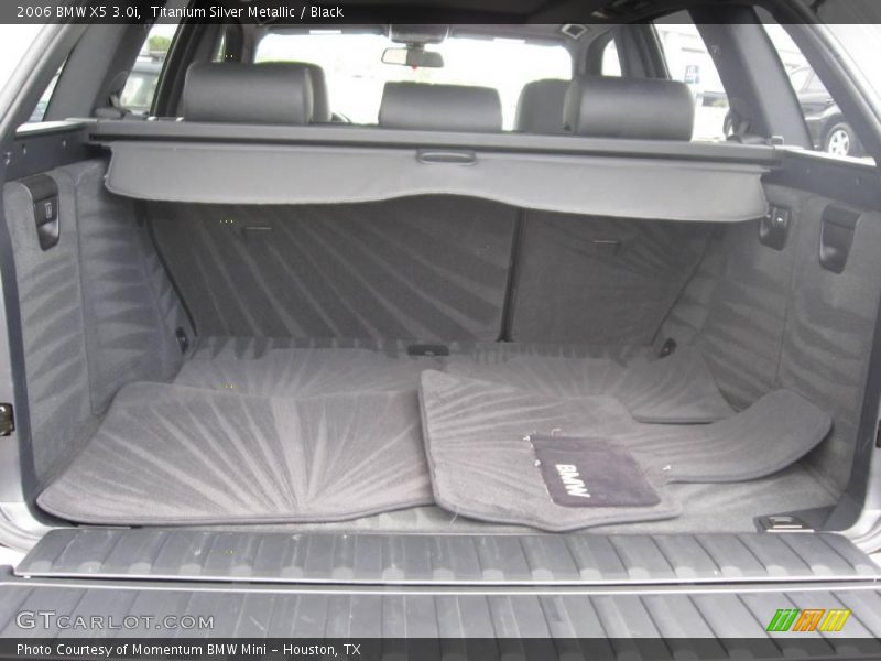 Titanium Silver Metallic / Black 2006 BMW X5 3.0i