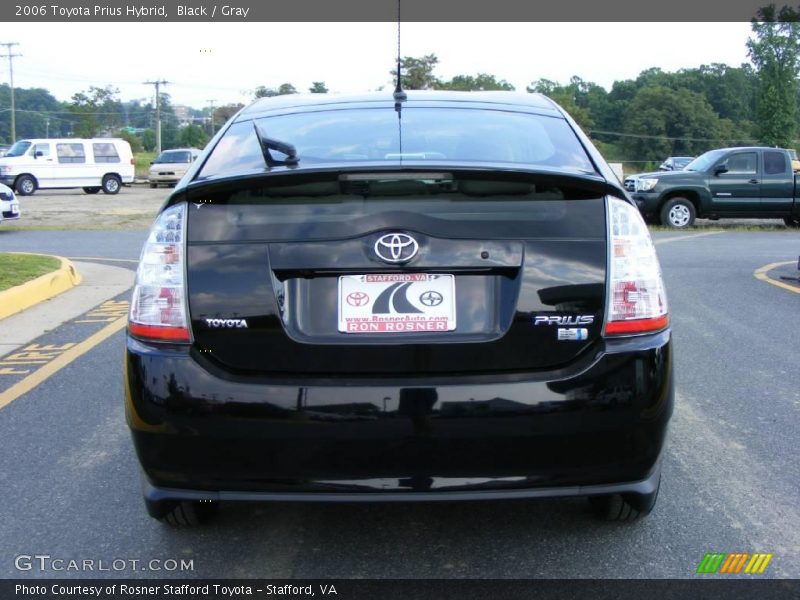 Black / Gray 2006 Toyota Prius Hybrid