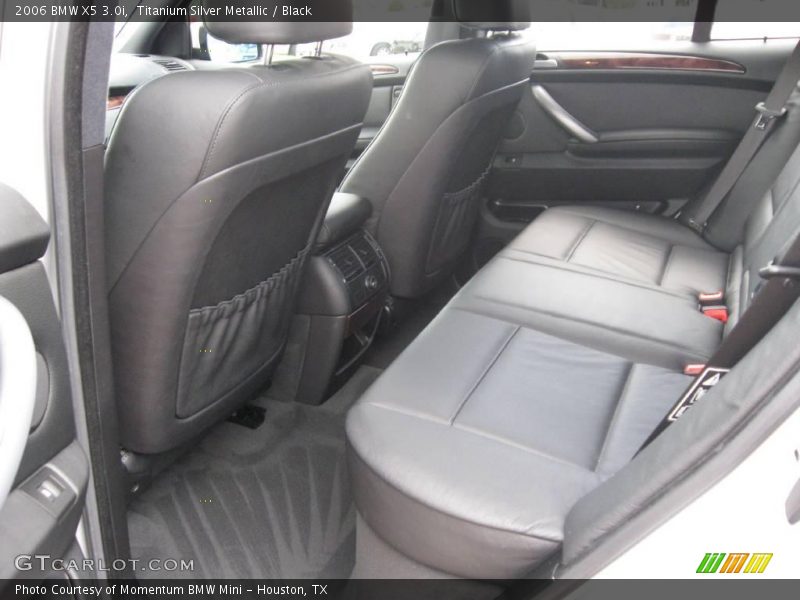 Titanium Silver Metallic / Black 2006 BMW X5 3.0i