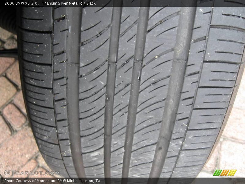 Titanium Silver Metallic / Black 2006 BMW X5 3.0i