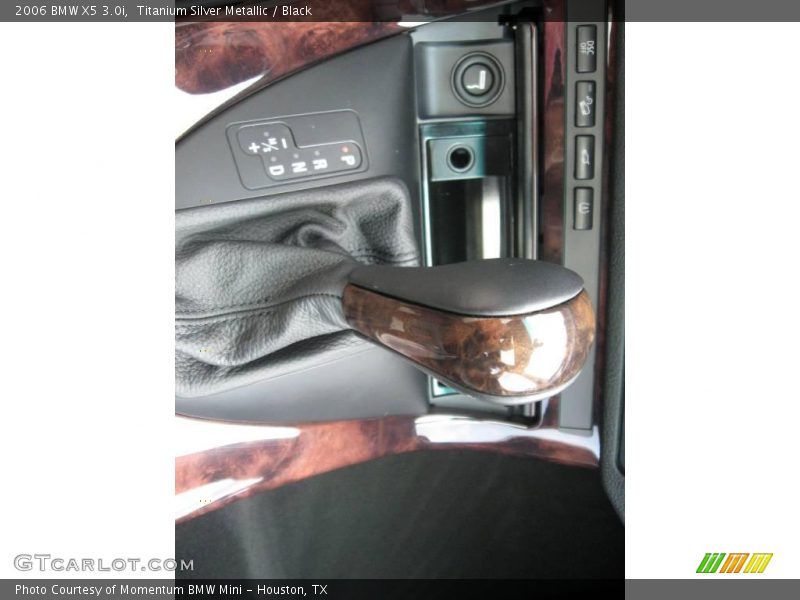 Titanium Silver Metallic / Black 2006 BMW X5 3.0i