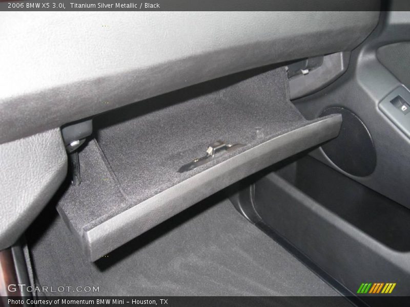 Titanium Silver Metallic / Black 2006 BMW X5 3.0i