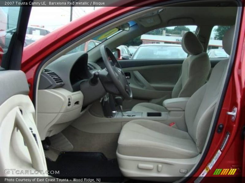 Barcelona Red Metallic / Bisque 2007 Toyota Camry LE