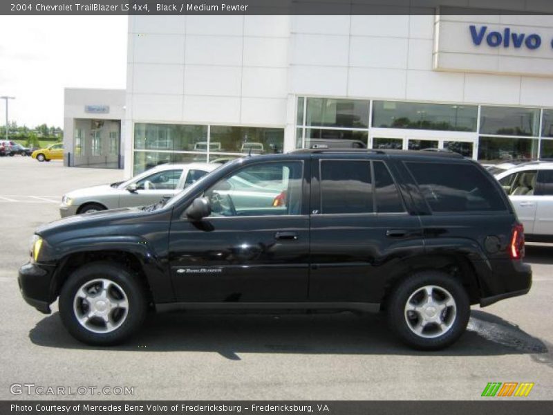 Black / Medium Pewter 2004 Chevrolet TrailBlazer LS 4x4
