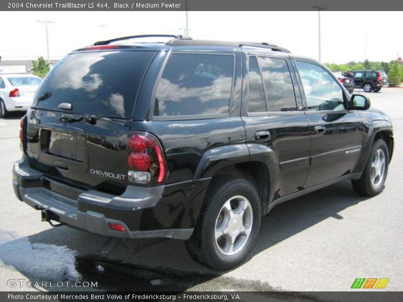 Black / Medium Pewter 2004 Chevrolet TrailBlazer LS 4x4