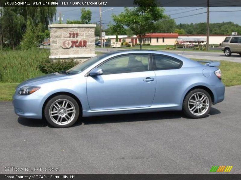 Wave Line Blue Pearl / Dark Charcoal Gray 2008 Scion tC