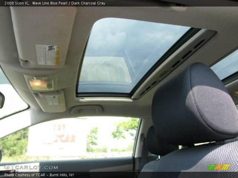 Wave Line Blue Pearl / Dark Charcoal Gray 2008 Scion tC
