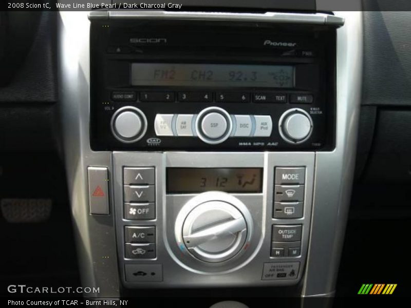 Wave Line Blue Pearl / Dark Charcoal Gray 2008 Scion tC