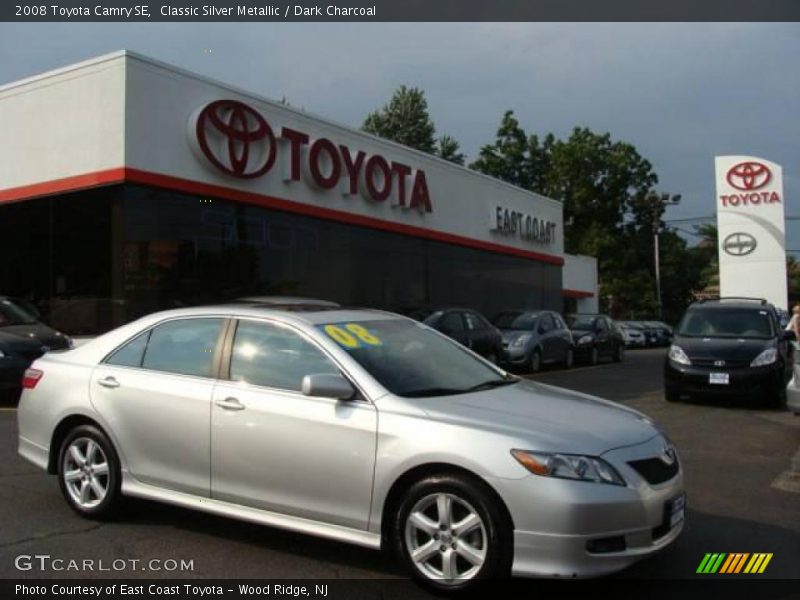 Classic Silver Metallic / Dark Charcoal 2008 Toyota Camry SE