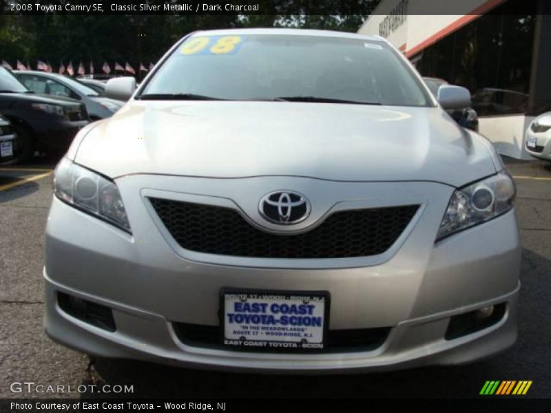 Classic Silver Metallic / Dark Charcoal 2008 Toyota Camry SE