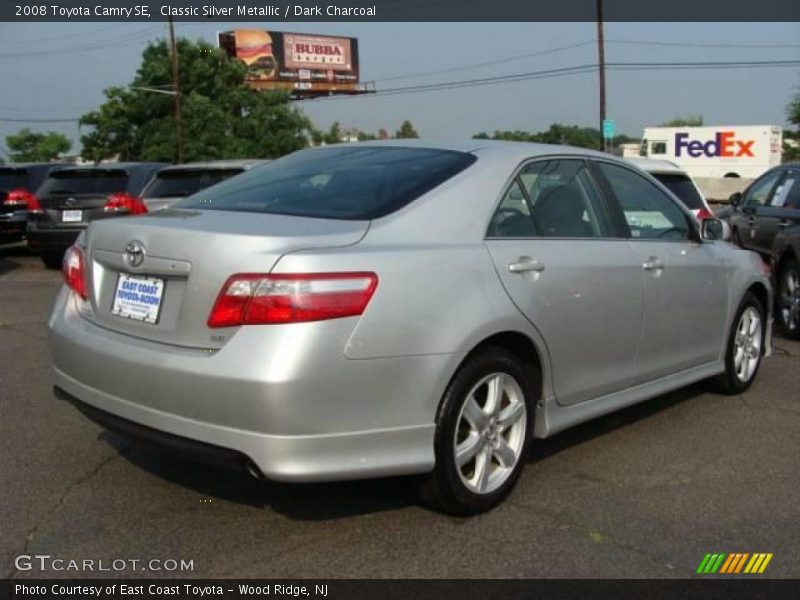 Classic Silver Metallic / Dark Charcoal 2008 Toyota Camry SE