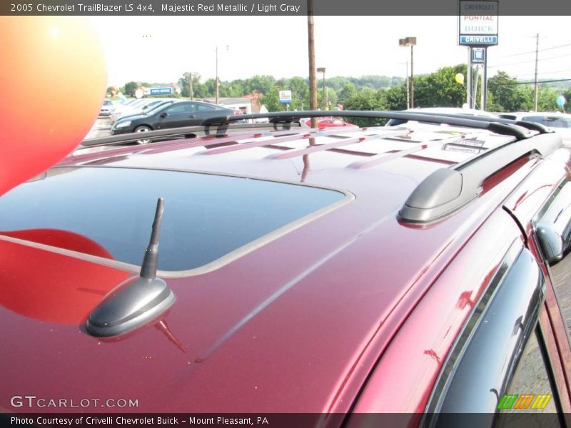 Majestic Red Metallic / Light Gray 2005 Chevrolet TrailBlazer LS 4x4