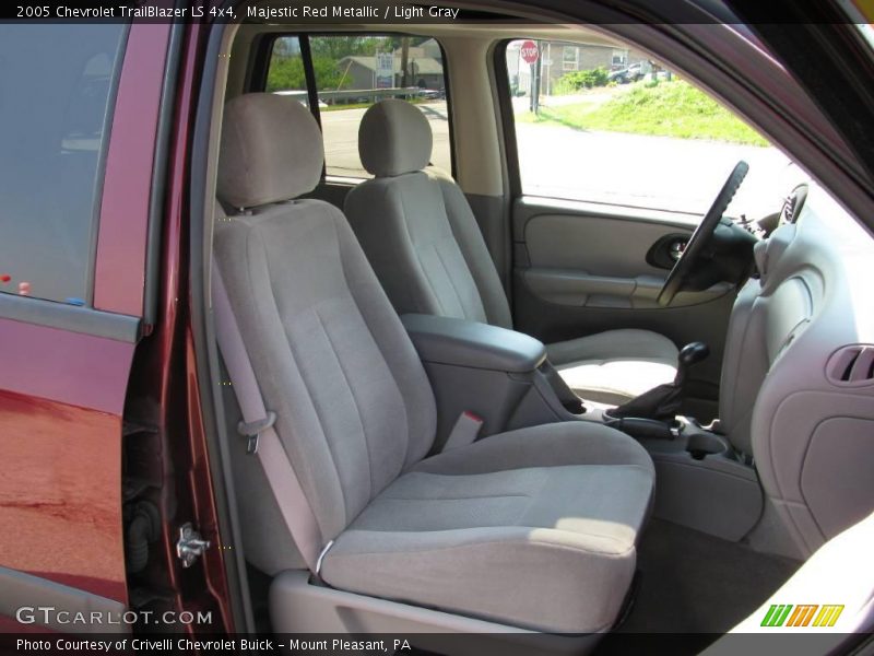 Majestic Red Metallic / Light Gray 2005 Chevrolet TrailBlazer LS 4x4