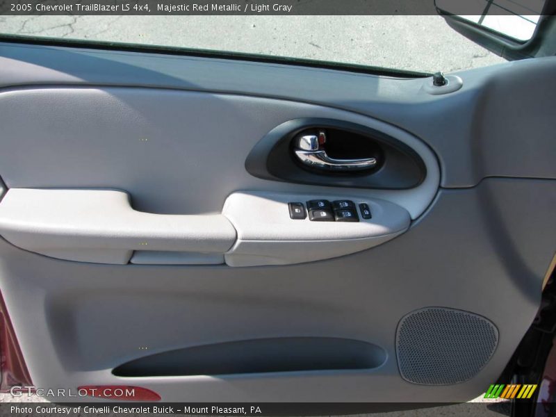 Majestic Red Metallic / Light Gray 2005 Chevrolet TrailBlazer LS 4x4