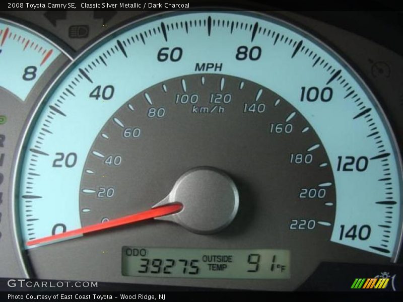 Classic Silver Metallic / Dark Charcoal 2008 Toyota Camry SE
