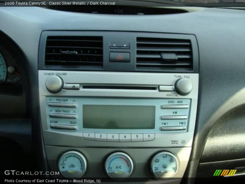 Classic Silver Metallic / Dark Charcoal 2008 Toyota Camry SE