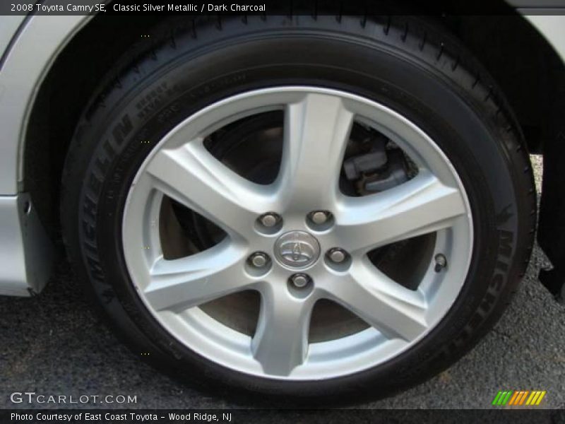 Classic Silver Metallic / Dark Charcoal 2008 Toyota Camry SE