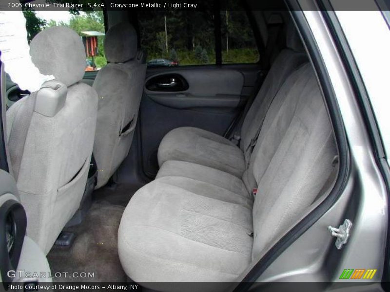 Graystone Metallic / Light Gray 2005 Chevrolet TrailBlazer LS 4x4