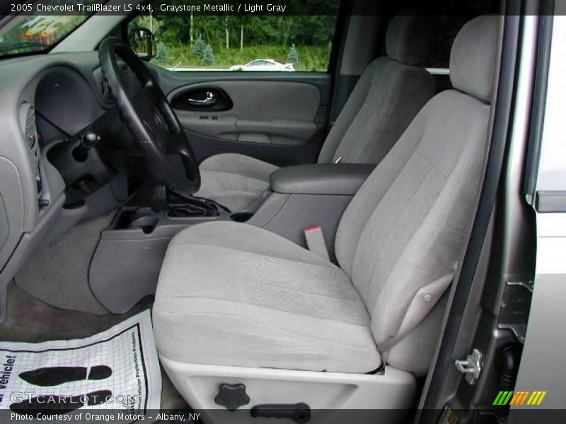 Graystone Metallic / Light Gray 2005 Chevrolet TrailBlazer LS 4x4