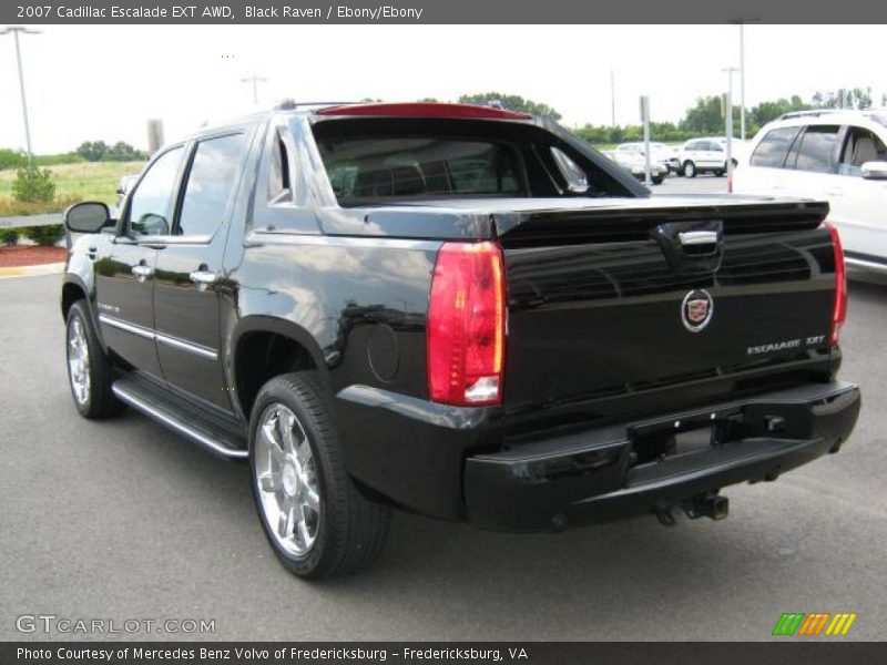 Black Raven / Ebony/Ebony 2007 Cadillac Escalade EXT AWD