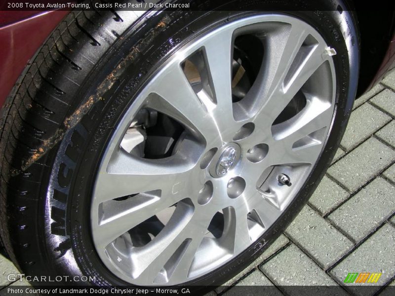 Cassis Red Pearl / Dark Charcoal 2008 Toyota Avalon Touring