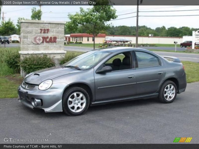 Mineral Gray Metallic / Dark Slate Gray 2005 Dodge Neon SXT