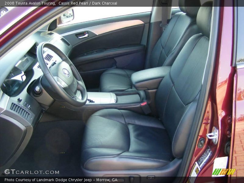 Cassis Red Pearl / Dark Charcoal 2008 Toyota Avalon Touring