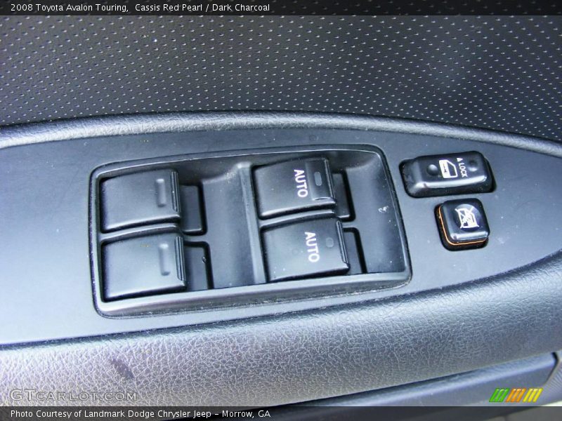 Cassis Red Pearl / Dark Charcoal 2008 Toyota Avalon Touring