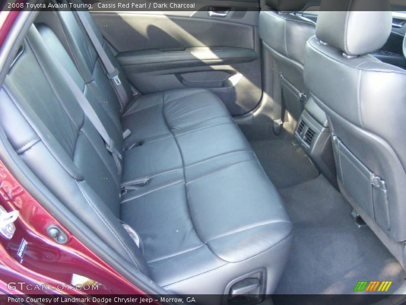 Cassis Red Pearl / Dark Charcoal 2008 Toyota Avalon Touring