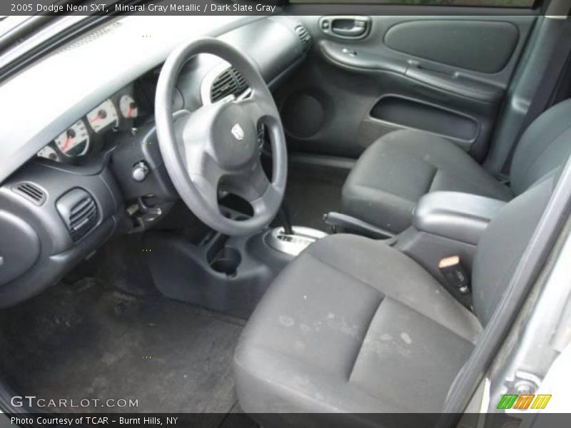Mineral Gray Metallic / Dark Slate Gray 2005 Dodge Neon SXT