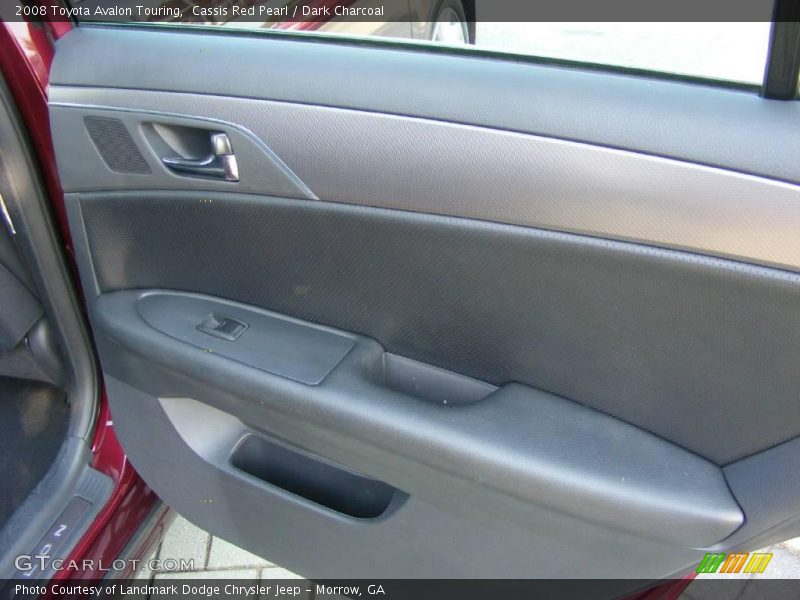Cassis Red Pearl / Dark Charcoal 2008 Toyota Avalon Touring