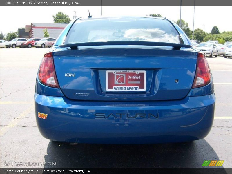 Laser Blue / Gray 2006 Saturn ION 2 Sedan