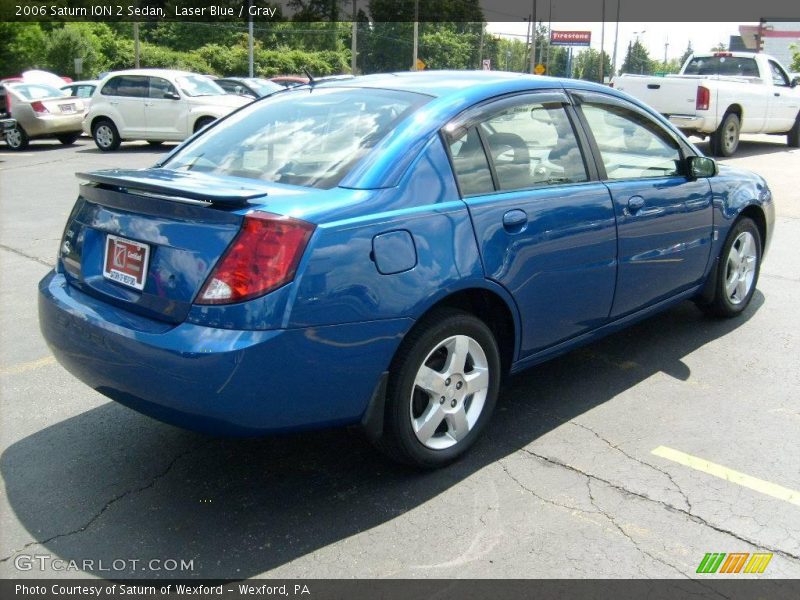 Laser Blue / Gray 2006 Saturn ION 2 Sedan