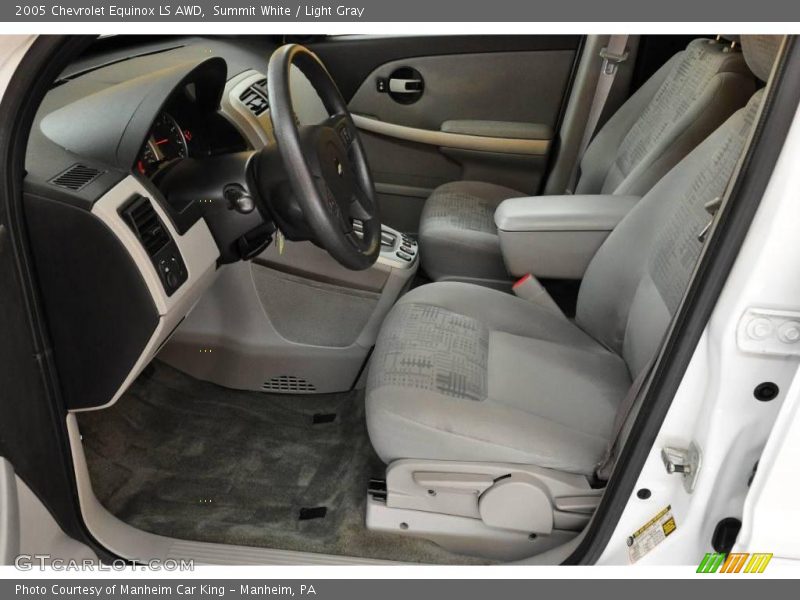 Summit White / Light Gray 2005 Chevrolet Equinox LS AWD