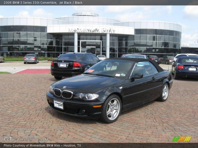 Jet Black / Black 2006 BMW 3 Series 330i Convertible