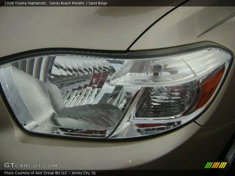 Sandy Beach Metallic / Sand Beige 2008 Toyota Highlander