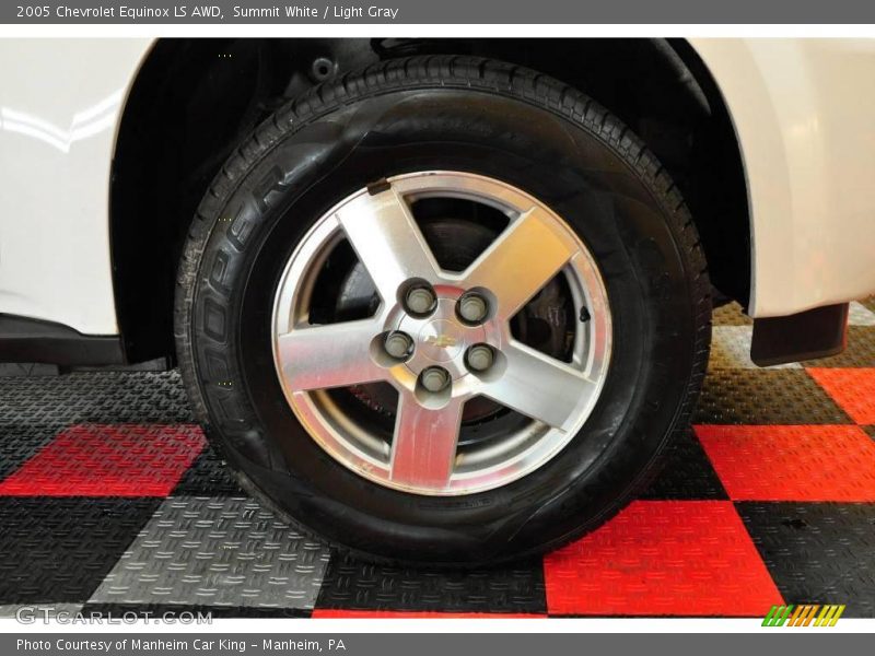 Summit White / Light Gray 2005 Chevrolet Equinox LS AWD