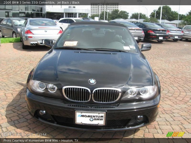Jet Black / Black 2006 BMW 3 Series 330i Convertible