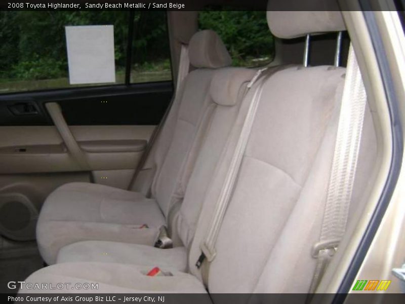 Sandy Beach Metallic / Sand Beige 2008 Toyota Highlander