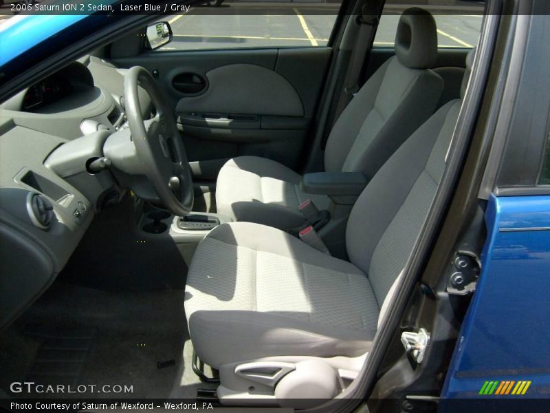 Laser Blue / Gray 2006 Saturn ION 2 Sedan