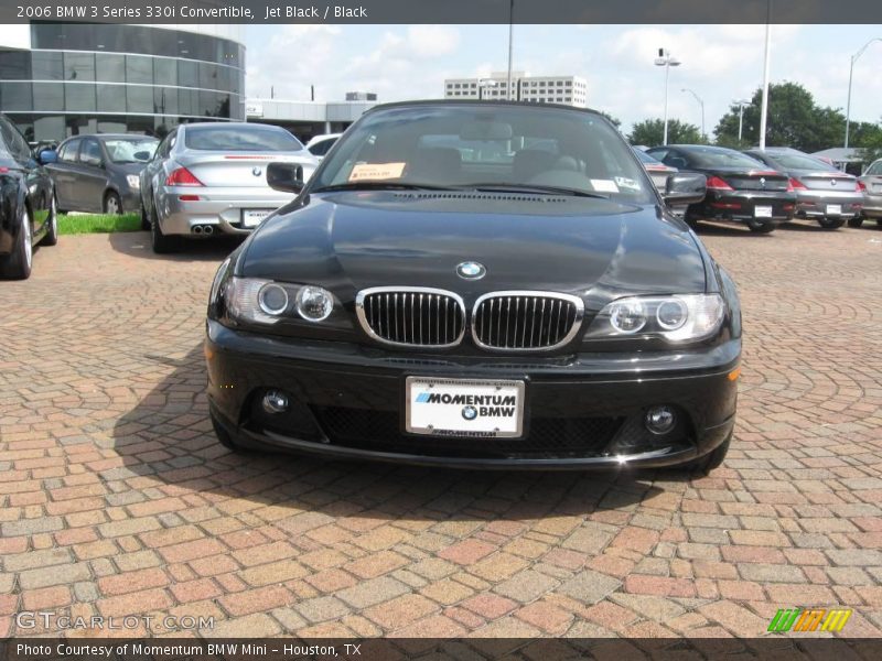 Jet Black / Black 2006 BMW 3 Series 330i Convertible