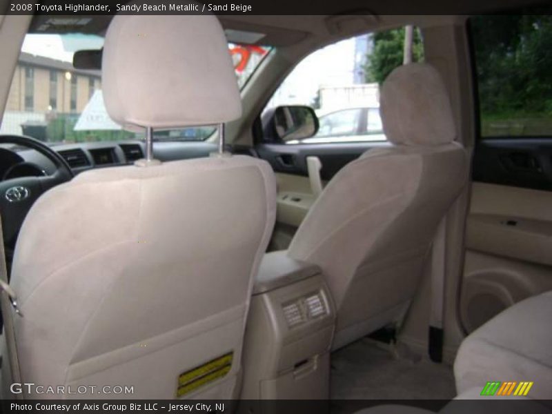 Sandy Beach Metallic / Sand Beige 2008 Toyota Highlander
