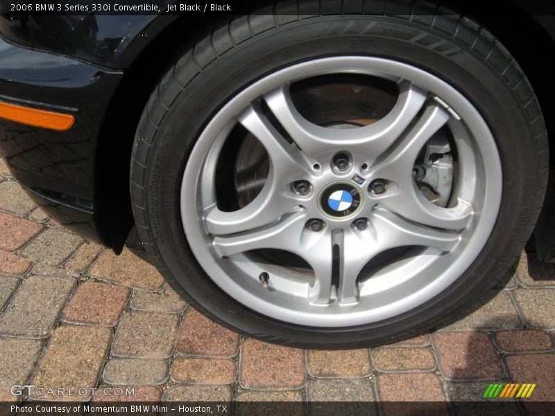 Jet Black / Black 2006 BMW 3 Series 330i Convertible