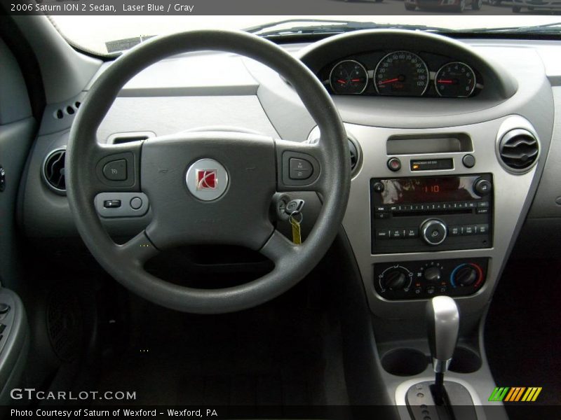 Laser Blue / Gray 2006 Saturn ION 2 Sedan