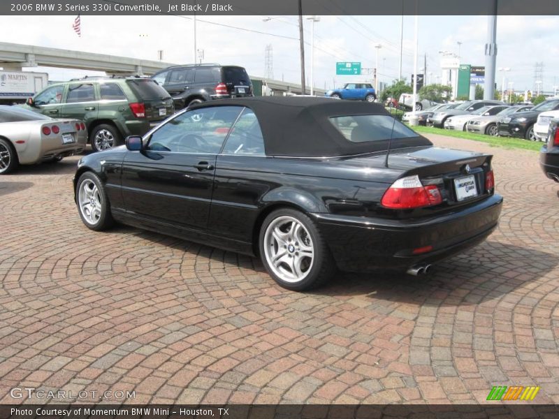 Jet Black / Black 2006 BMW 3 Series 330i Convertible